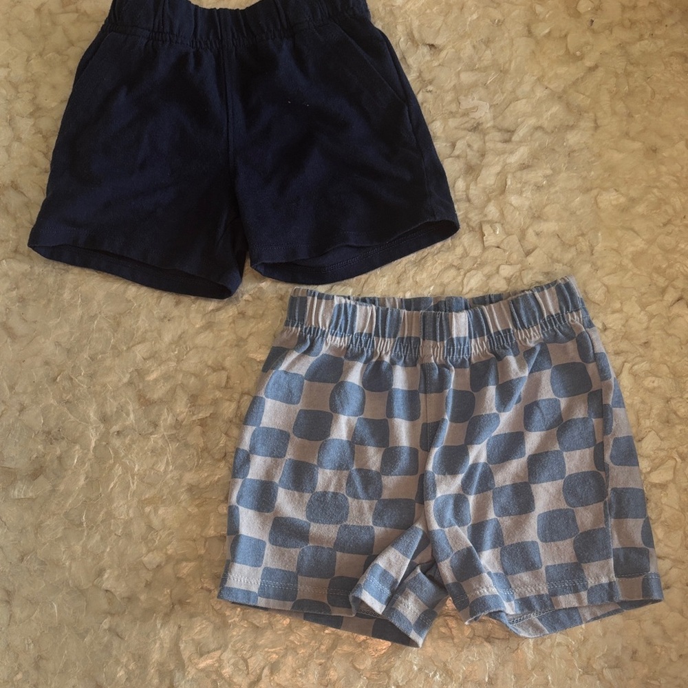 Garanimals Navy and Blue Checkered Kids Shorts